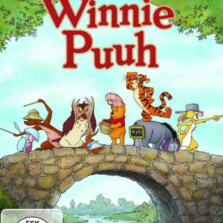 Disney Winnie Puuh, Synchronisation und Vocals für den handgezeichneten Animationsfilm. Mit Joachim Kaps, Michael Rüth, Tilo Schmitz, Santiago Ziesmer u.a.